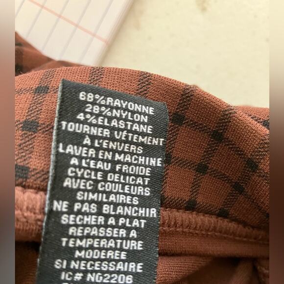 New ~ SANCTUARY ANTHROPOLOGIE ~ Runway Semi High Rise Legging Size 1X - Picture 5 of 7